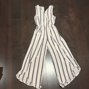 black and white romper